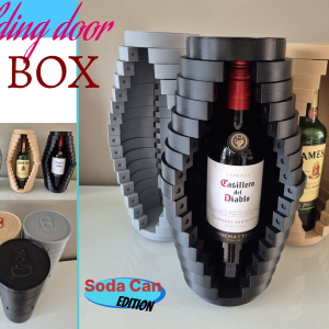 Soda Can Folding Door Wine Box